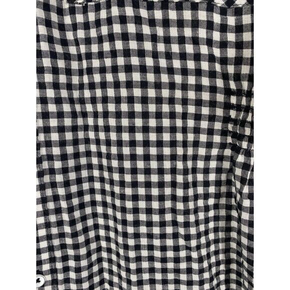 Ava & Viv Black and White Checkered Midi Dress - Picture 5 of 10